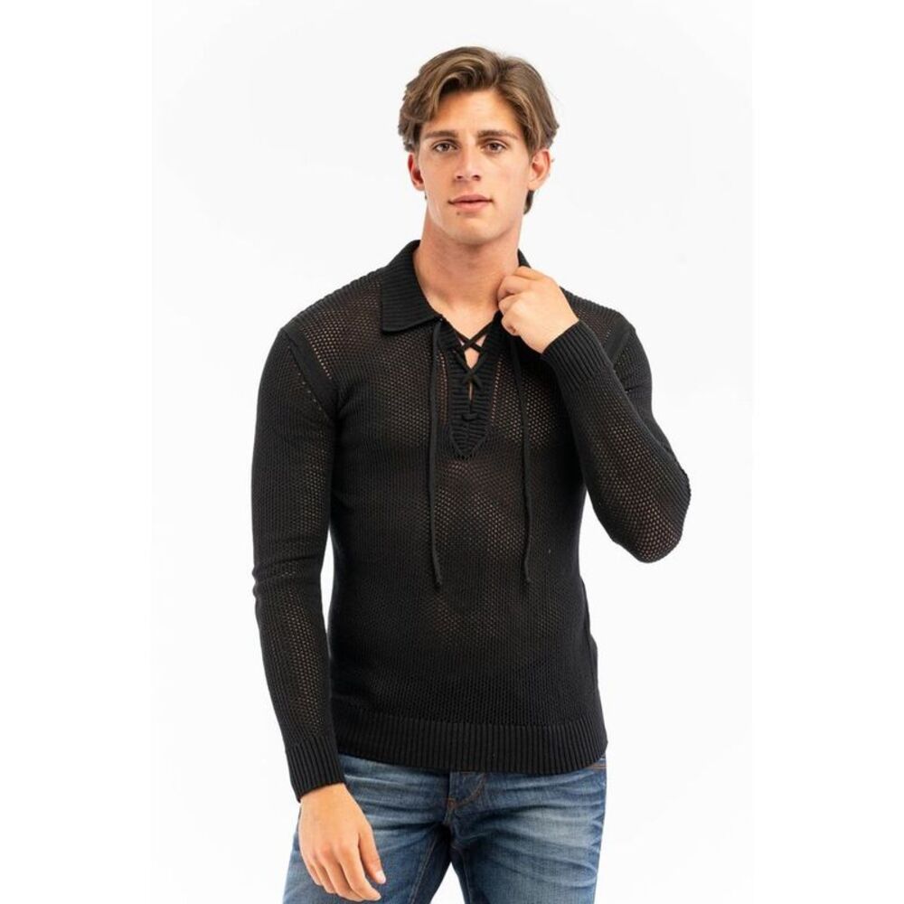 Bikkembergs Black Cotton Polo Men's Shirt
